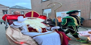 Sinteklaasbezoek op school - december 2025