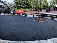 Juni 2022 Verdere inrichting van de rustige ruimte.