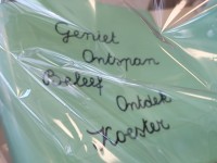 Pensioen juf Carine: onze cadeautjes 