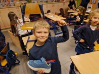 Sint en Piet op bezoek