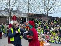 Sinterklaas op bezoek 