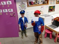 thema post (prentenboek: de brief van Herman)